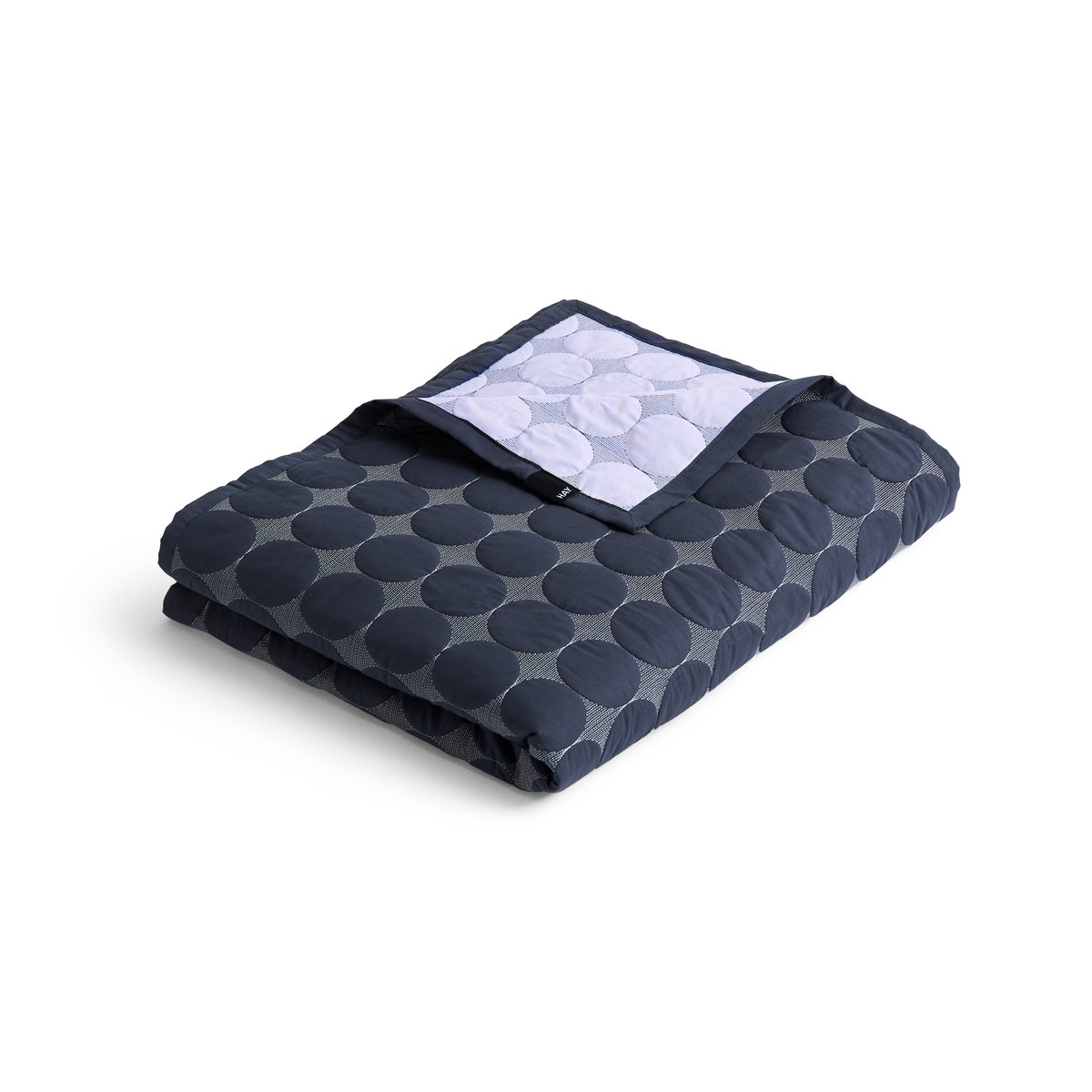 HAY Mega Dot päiväpeite organic 235x245 cm Midnight blue