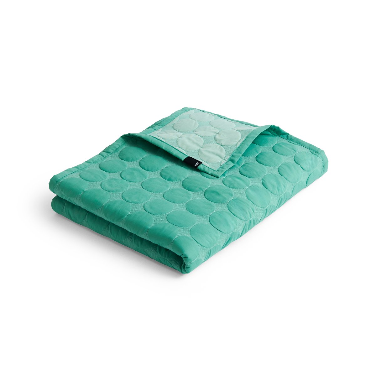 HAY Mega Dot päiväpeite organic 260x260 cm Sea green