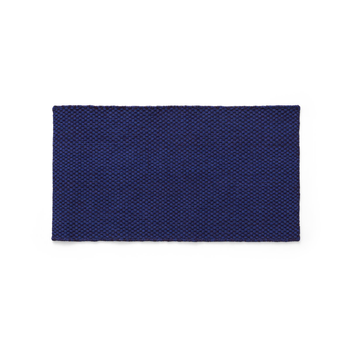 HAY Moiré kelim-matto 52x95 cm Purple | Skandinaavinen Sisustus | Kynnysmatot | Violetti
