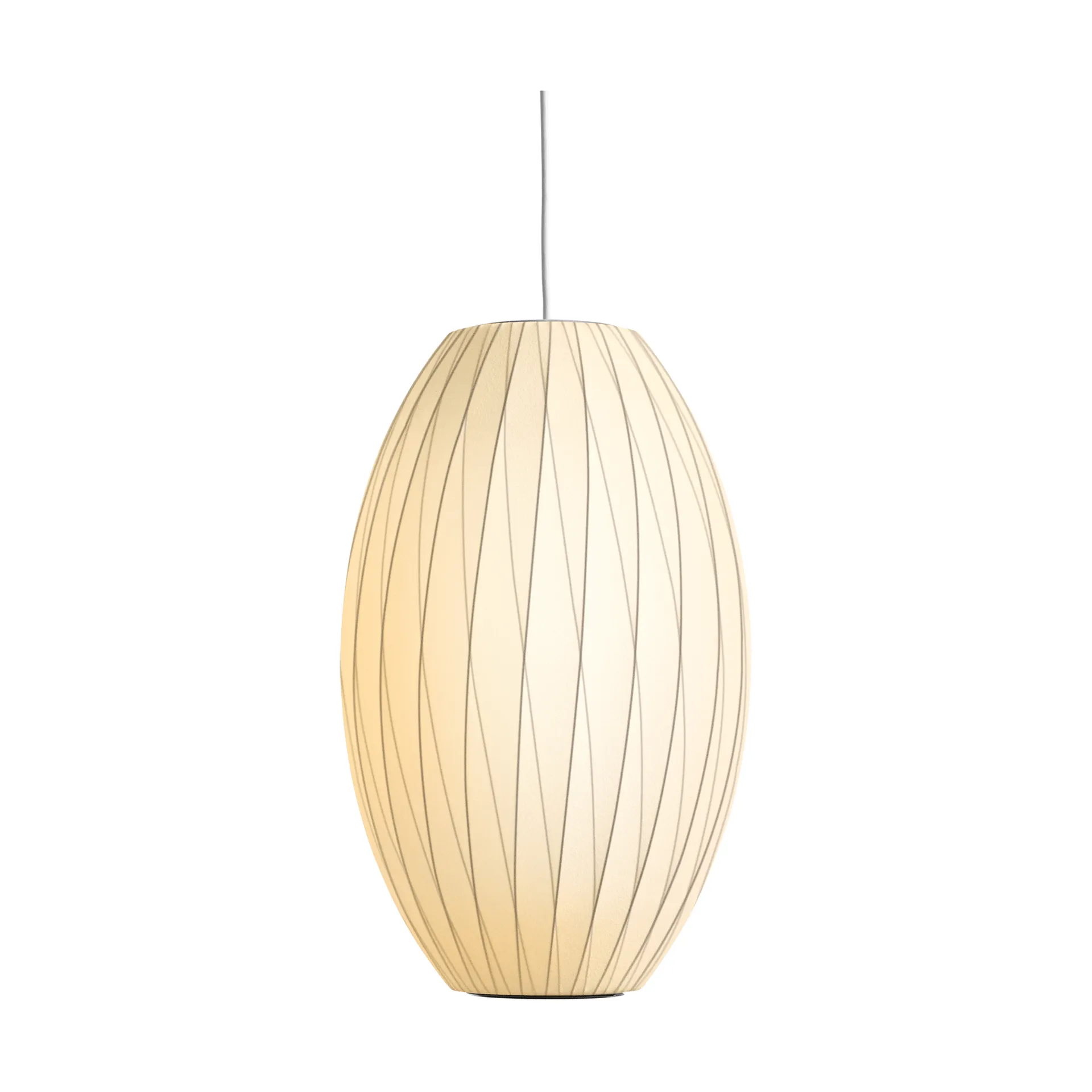 Nelson Bubble Cigar crisscross riippuvalaisin M, Off white HAY