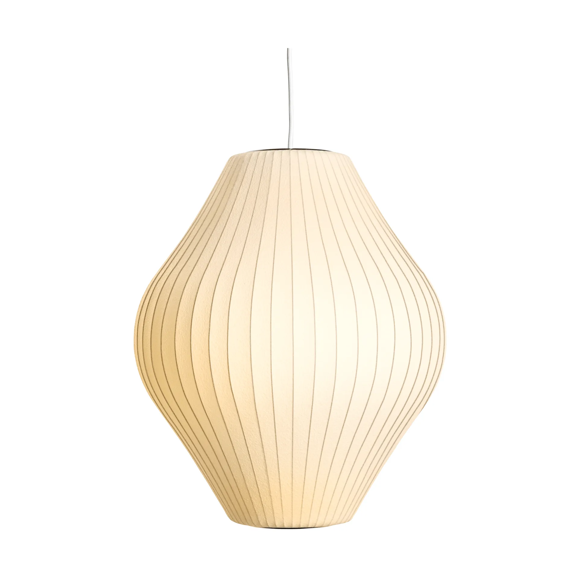 Nelson Bubble Pear riippuvalaisin M, Off white HAY
