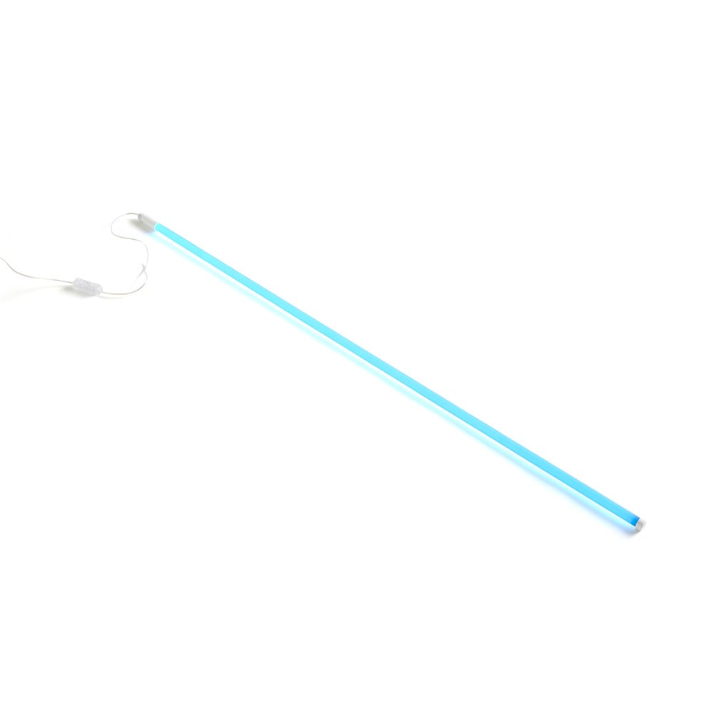 HAY Neon Tube Slim -loisteputkivalaisin 120 cm Blue 120 cm