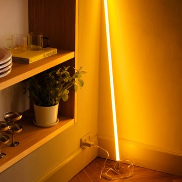 Neon Tube Slim -loisteputkivalaisin 120 cm - Yellow, 120 cm - HAY