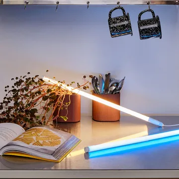 Neon Tube Slim -loisteputkivalaisin 50 cm - Blue, 50 cm - HAY