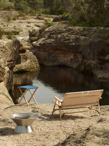 Outdoor Market -grilli - Ruostumaton teräs, Ø60 cm - HAY