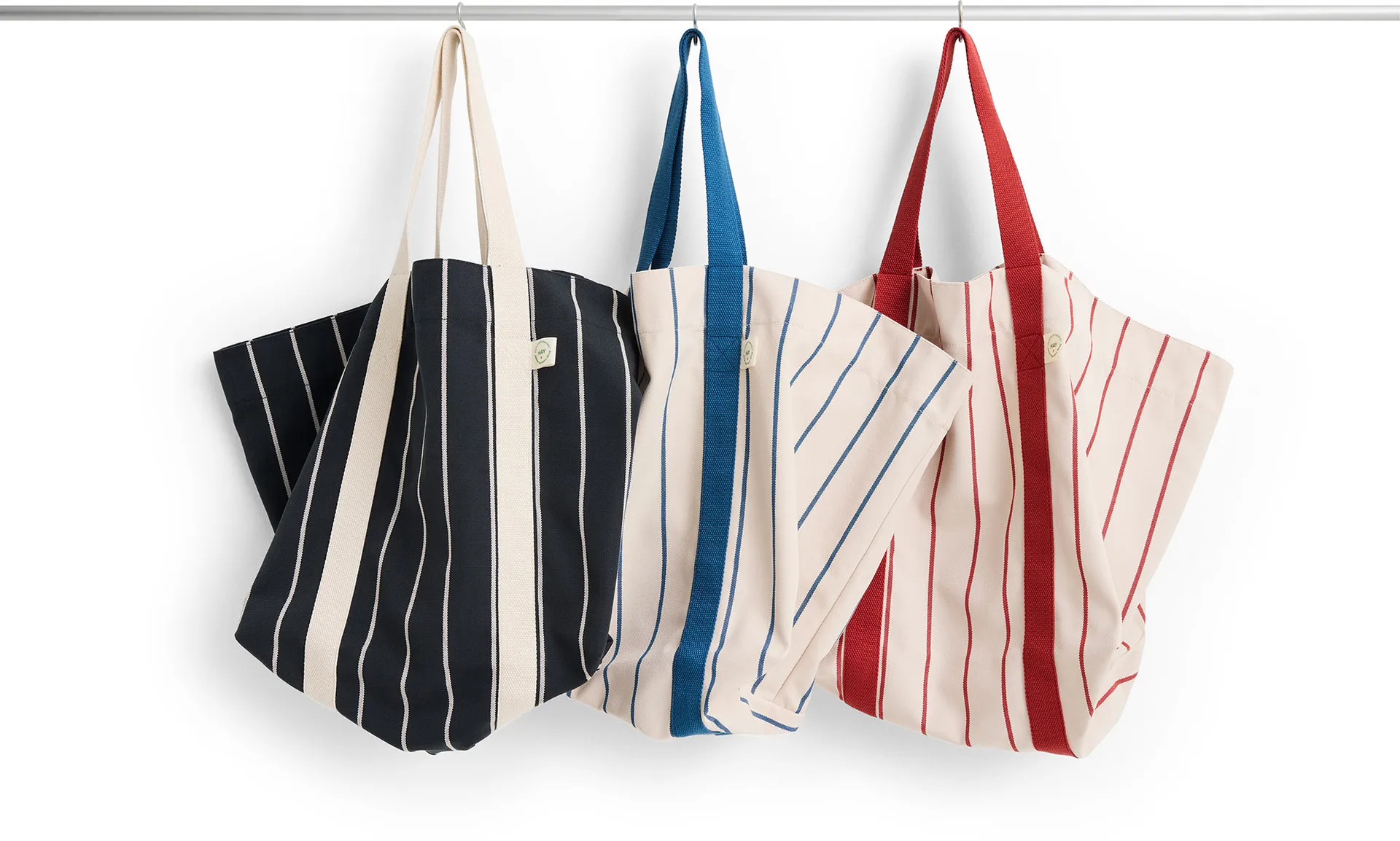 Outdoor Market piknikkilaukku, Blue-beige, medium HAY