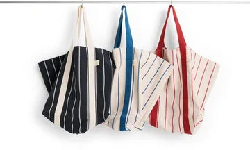 Outdoor Market piknikkilaukku - Blue-beige, medium - HAY