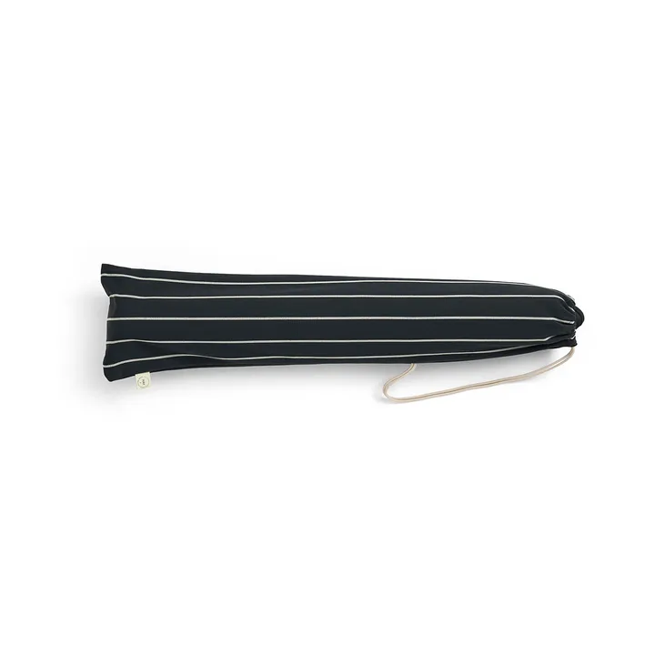 Outdoor Market riippumatto - Black-beige, 210x100 cm - HAY