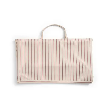 Outdoor Market taitettava sohva - Beige-punainen, 2-istuttava - HAY