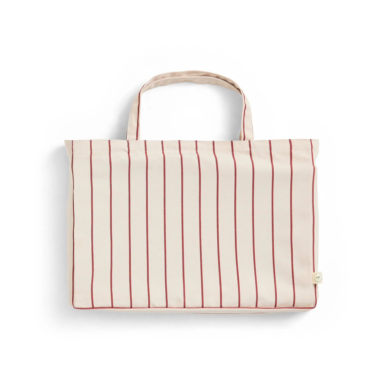 Outdoor Market taitettava tuoli, Beige-punainen HAY