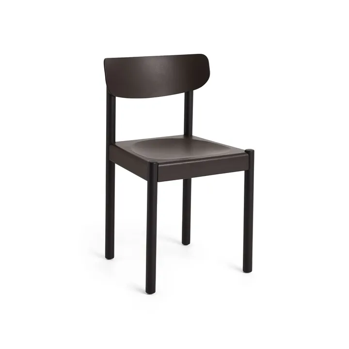 Pack Chair 10 tuoli - Iron black tammi-graphite brown - HAY