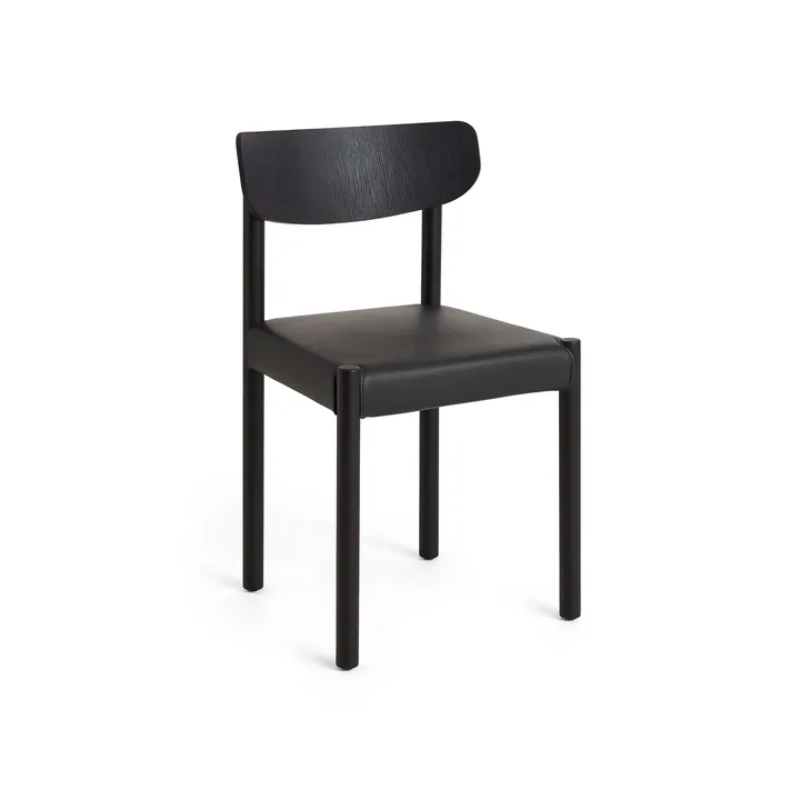 Pack Chair 11 tuoli - Iron black tammi-Grano black - HAY