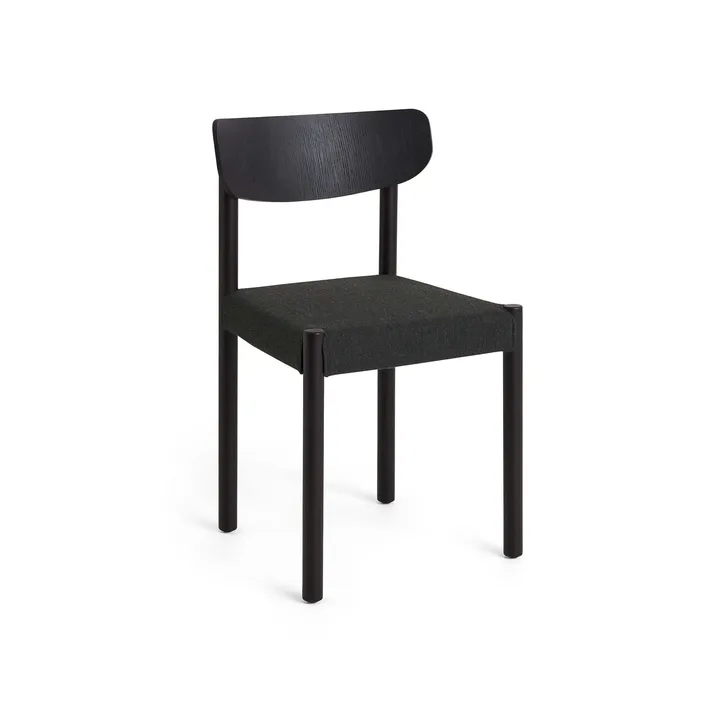 Pack Chair 11 tuoli - Iron black tammi-Remix 973 - HAY
