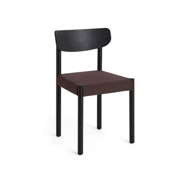 Pack Chair 11 tuoli - Iron black tammi-Steelcut 695 - HAY