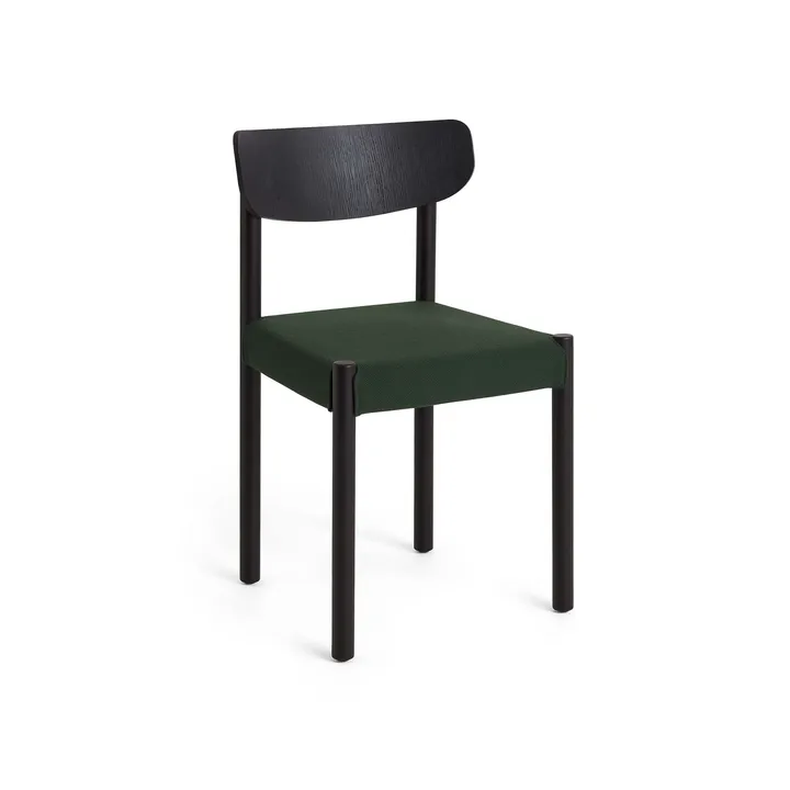 Pack Chair 11 tuoli - Iron black -tammi-Steelcut 975 - HAY