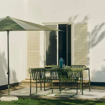 Palissade Cantilever Dining käsinojatuoli - Oliivi - HAY