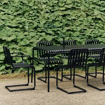 Palissade Cantilever käsinojatuoli - Antrasiitti - HAY