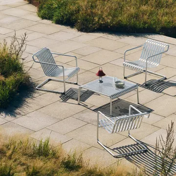 Palissade Cantilever Low lounge-nojatuoli - Kuumagalvanoitu teräs - HAY