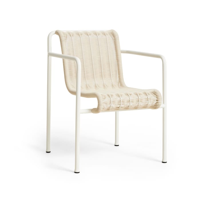 Palissade Cord Dining käsinojatuoli - Cream white - HAY