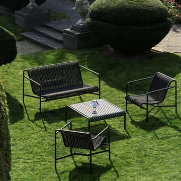 Palissade Cord Low lepotuoli - Anthracite - HAY