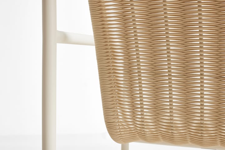 Palissade Cord Low lepotuoli, Cream white HAY