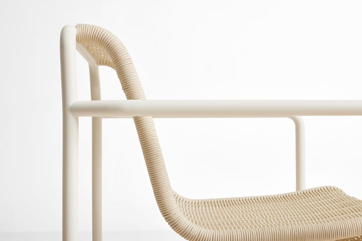 Palissade Cord Low lepotuoli, Cream white HAY