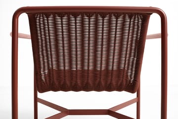 Palissade Cord Low lepotuoli - Iron red - HAY