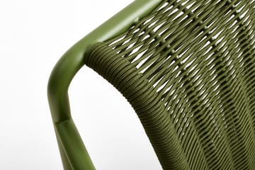 Palissade Cord Low lepotuoli - Olive - HAY