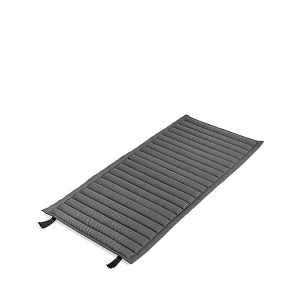 HAY Palissade Dining Quilted käsinojatuolin istuintyyny Anthracite