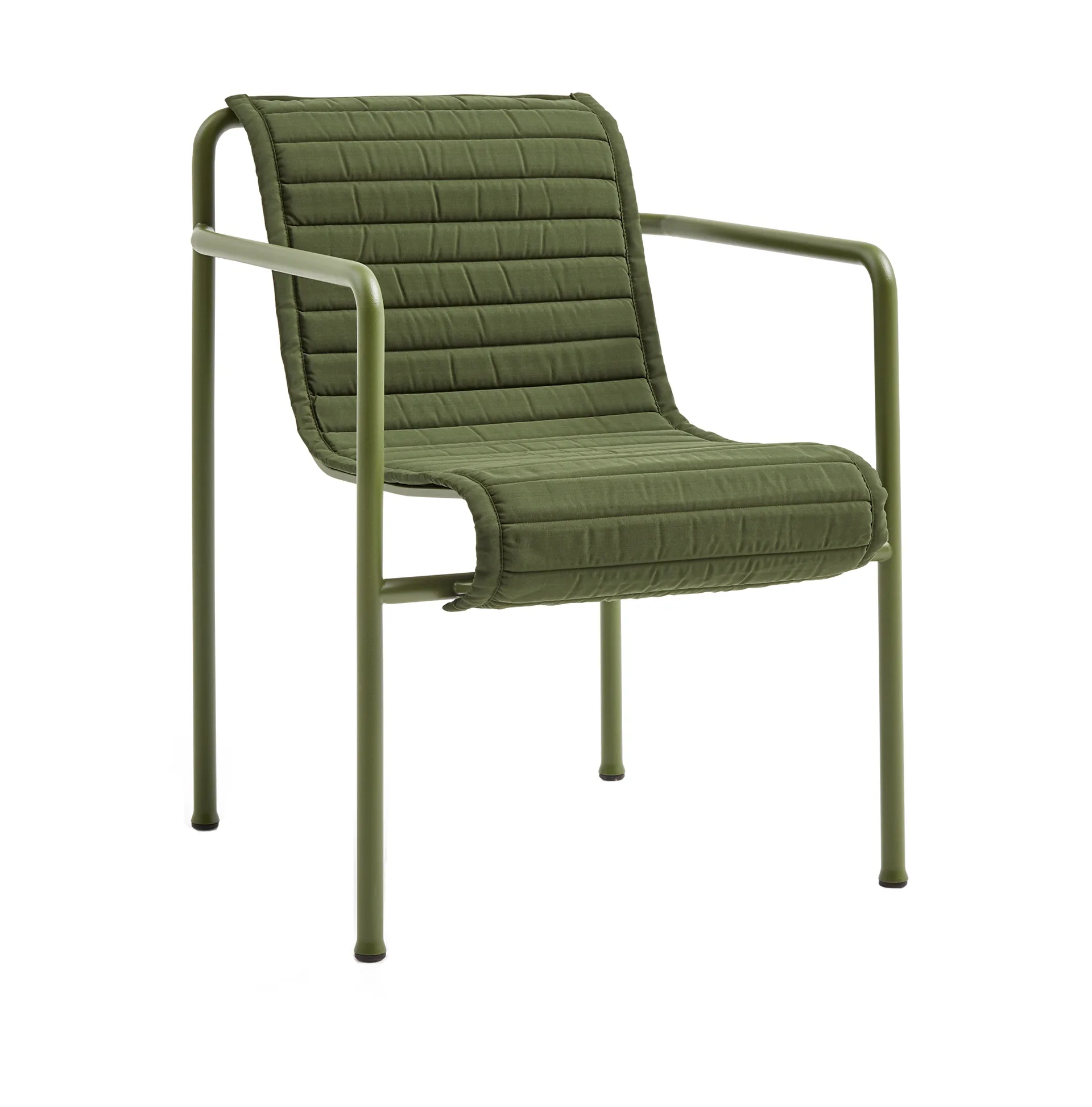 Palissade Dining Quilted käsinojatuolin istuintyyny, Olive HAY