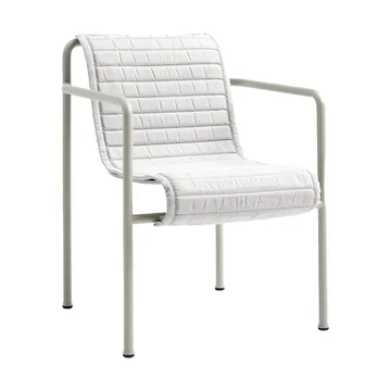 Palissade Dining Quilted käsinojatuolin istuintyyny - Sky grey - HAY