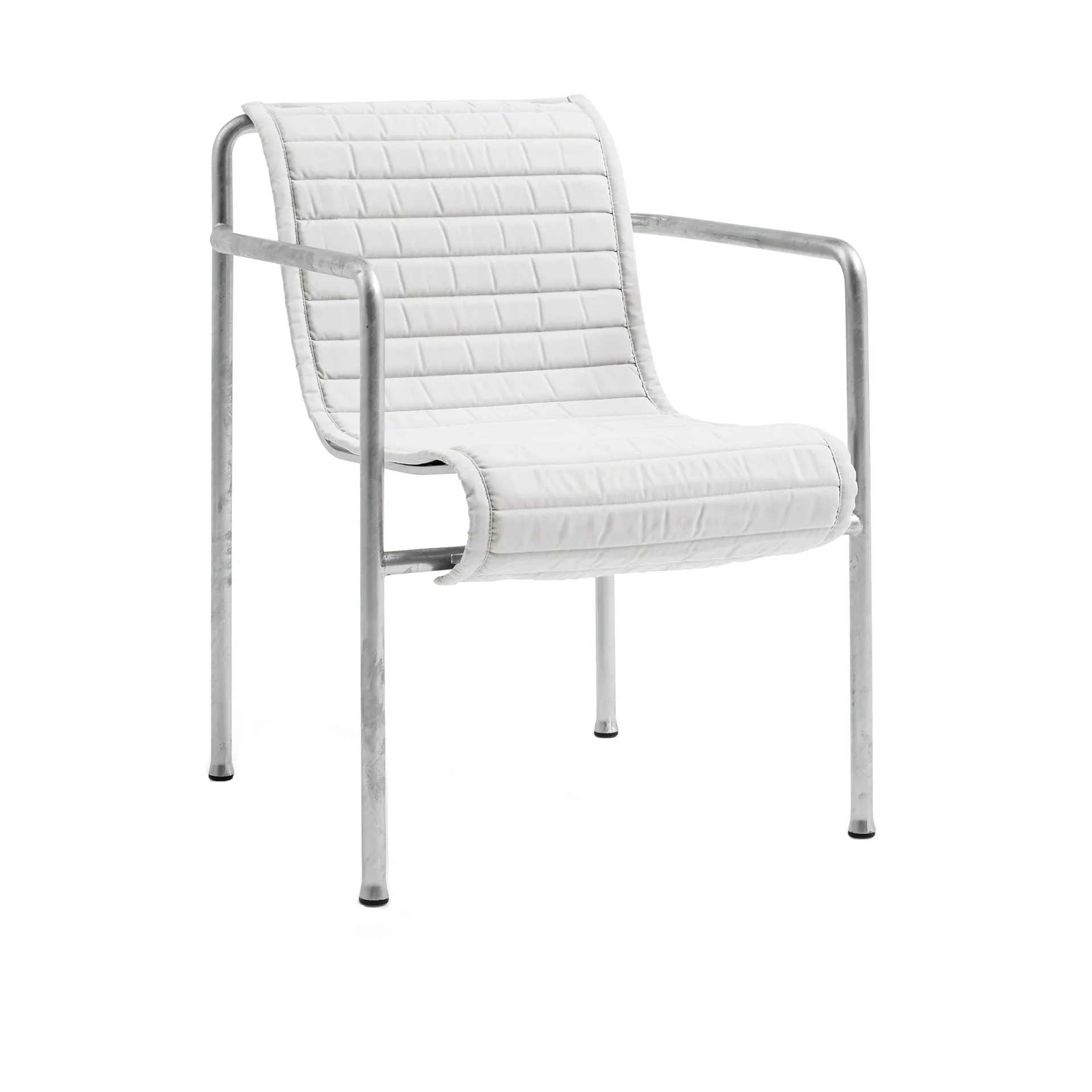 Palissade Dining Quilted käsinojatuolin istuintyyny, Sky grey HAY