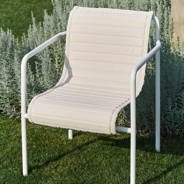 Palissade Dining Quilted käsinojatuolin tyyny - Cream white - HAY