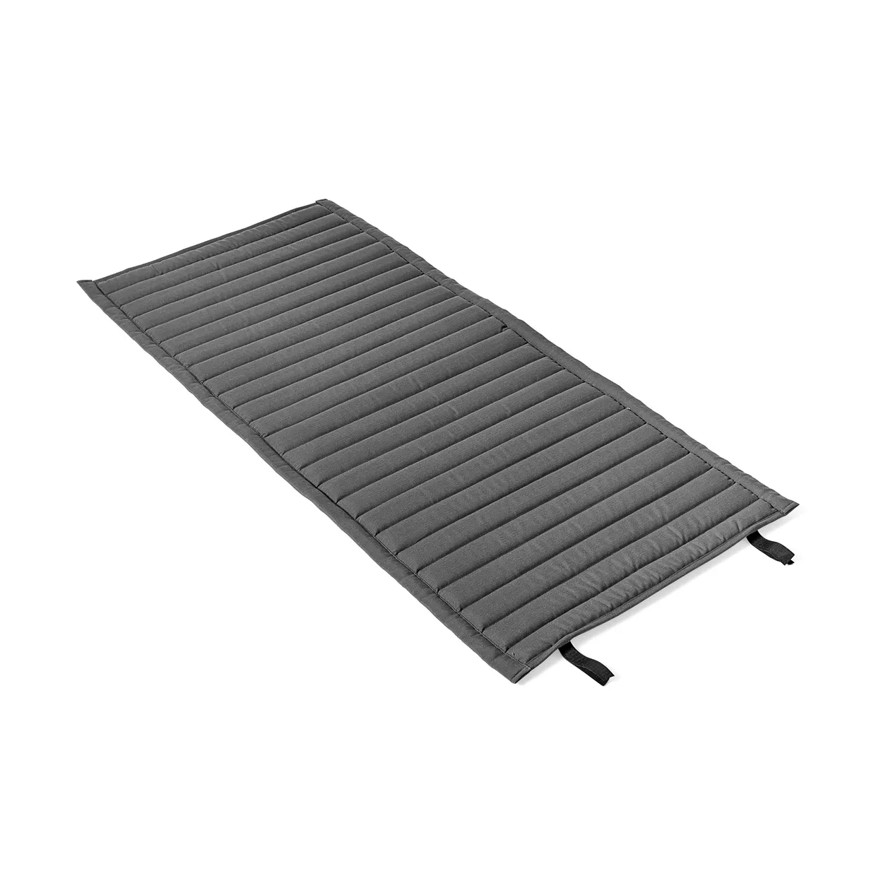 HAY Palissade High Quilted lepotuolin istuintyyny Anthracite, lounge-nojatuoli korkea