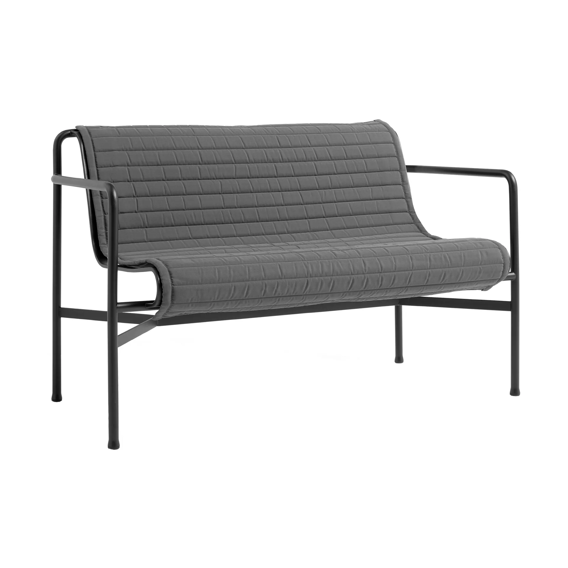 Palissade Quilted tyyny, Anthracite, Dining penkki HAY