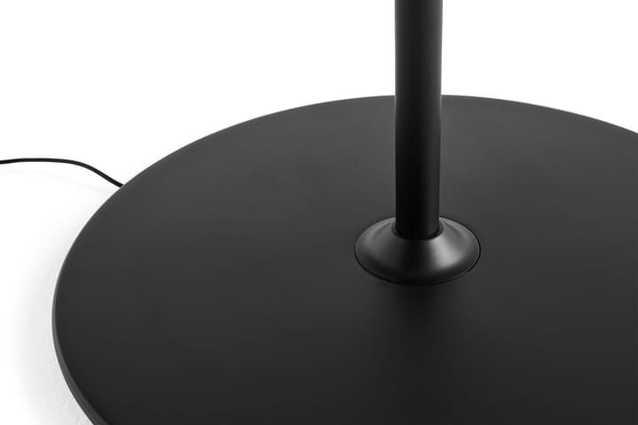 Pao Steel lattialamppu Ø47 cm, Soft black HAY