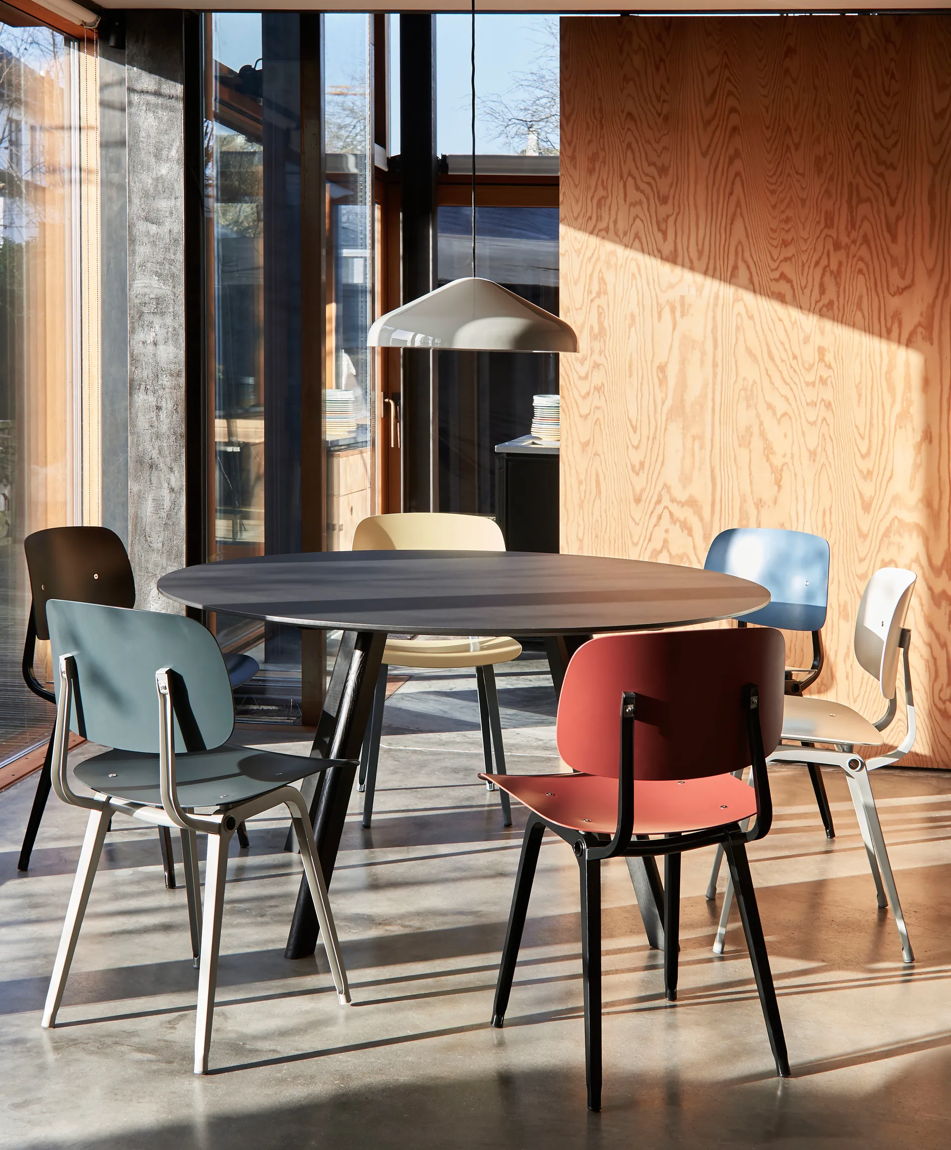 Pao Steel riippuvalaisin Ø47 cm, Cool grey HAY