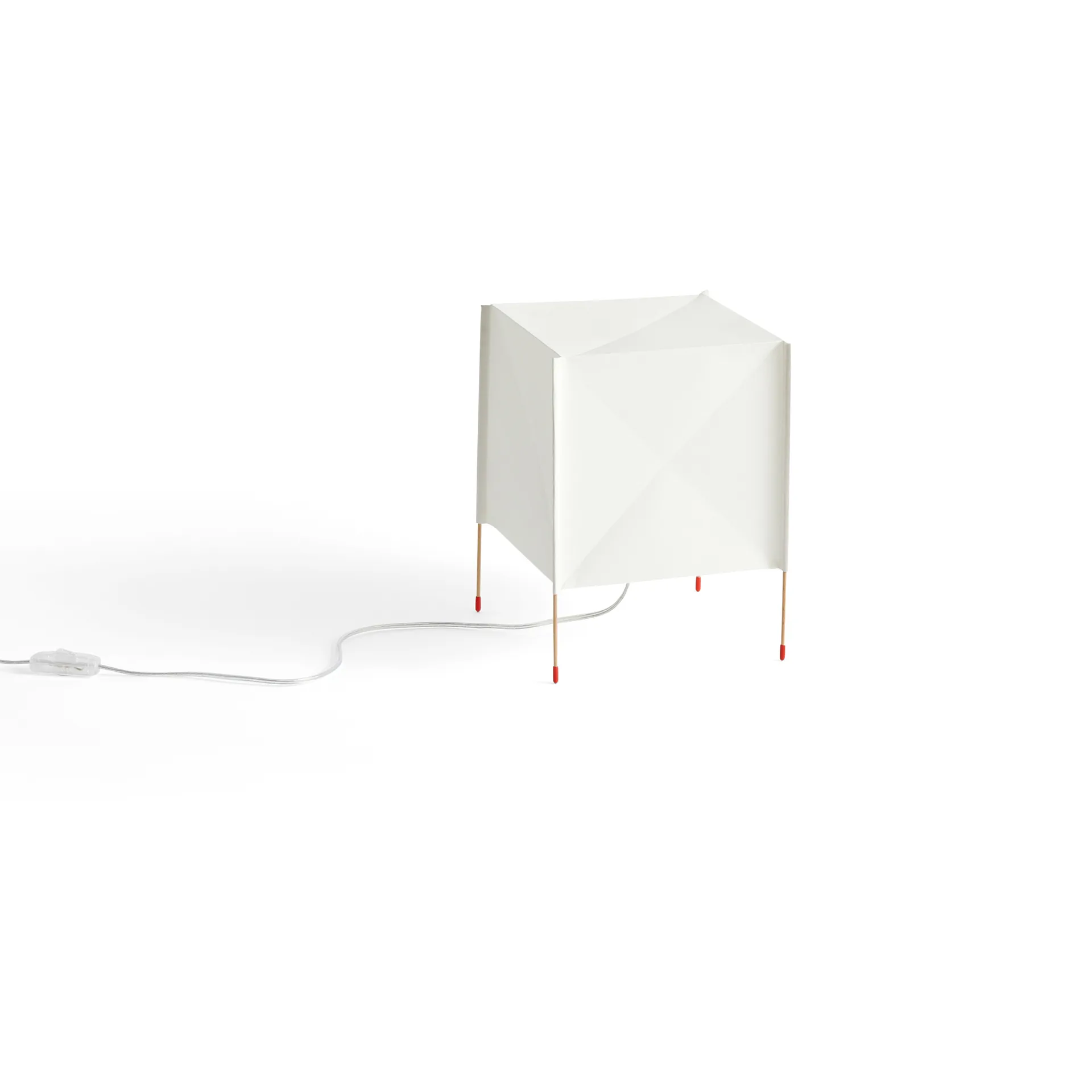 Paper Cube pöytävalaisin, Valkoinen HAY