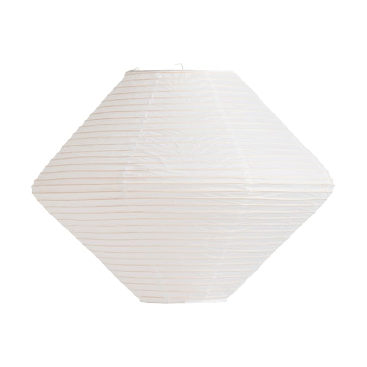 Paper Shade Diamond lampunvarjostin - Classic white, Ø50 cm - HAY
