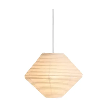 Paper Shade Diamond lampunvarjostin - Classic white, Ø50 cm - HAY