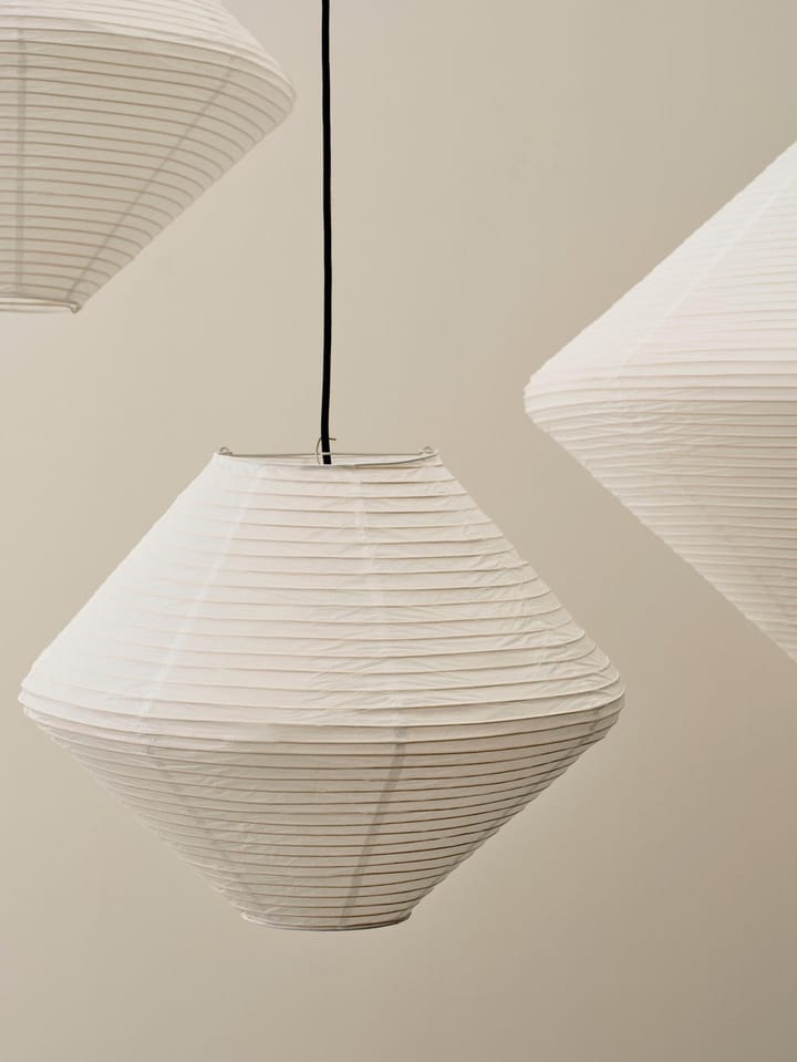 Paper Shade Diamond lampunvarjostin, Classic white, Ø50 cm HAY