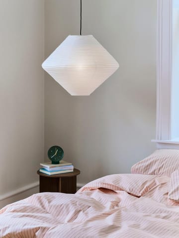 Paper Shade Diamond lampunvarjostin - Classic white, Ø60 cm - HAY