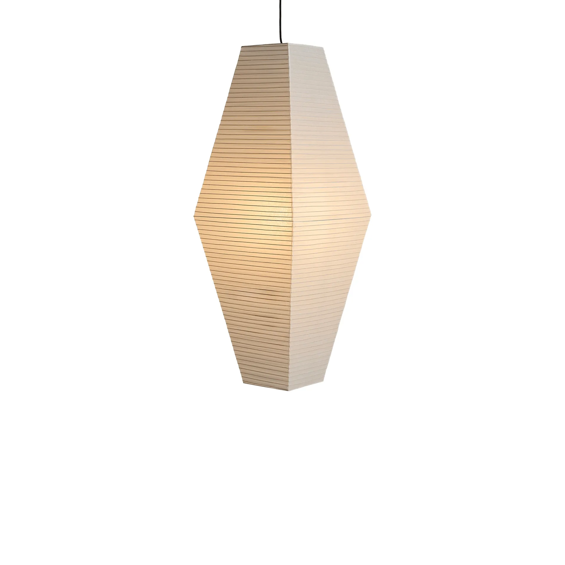 Paper Shade Prism lampunvarjostin, Classic white, 40×110 cm HAY