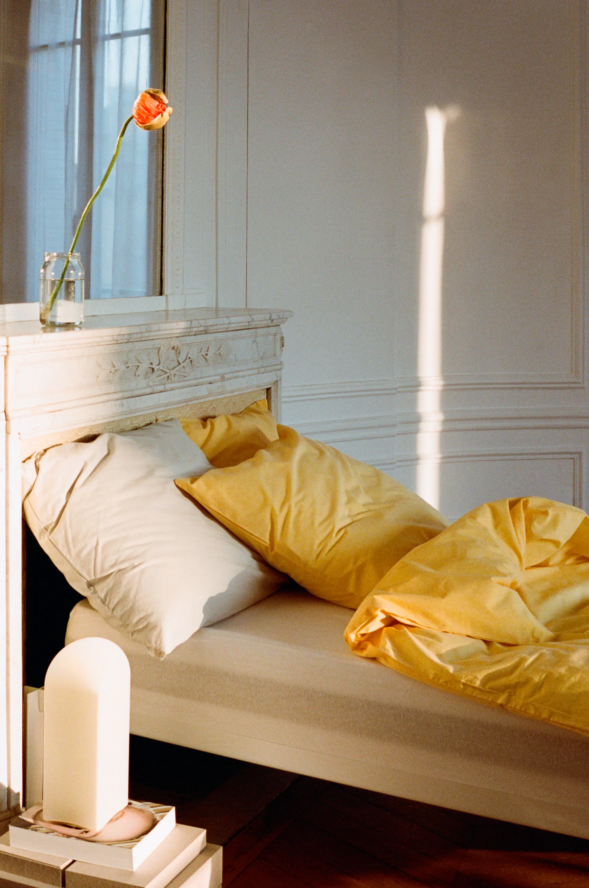 Parade pöytävalaisin 32 cm, Shell white HAY