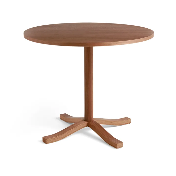 Pastis Table ruokapöytä Ø90 - Lacquered walnut - HAY