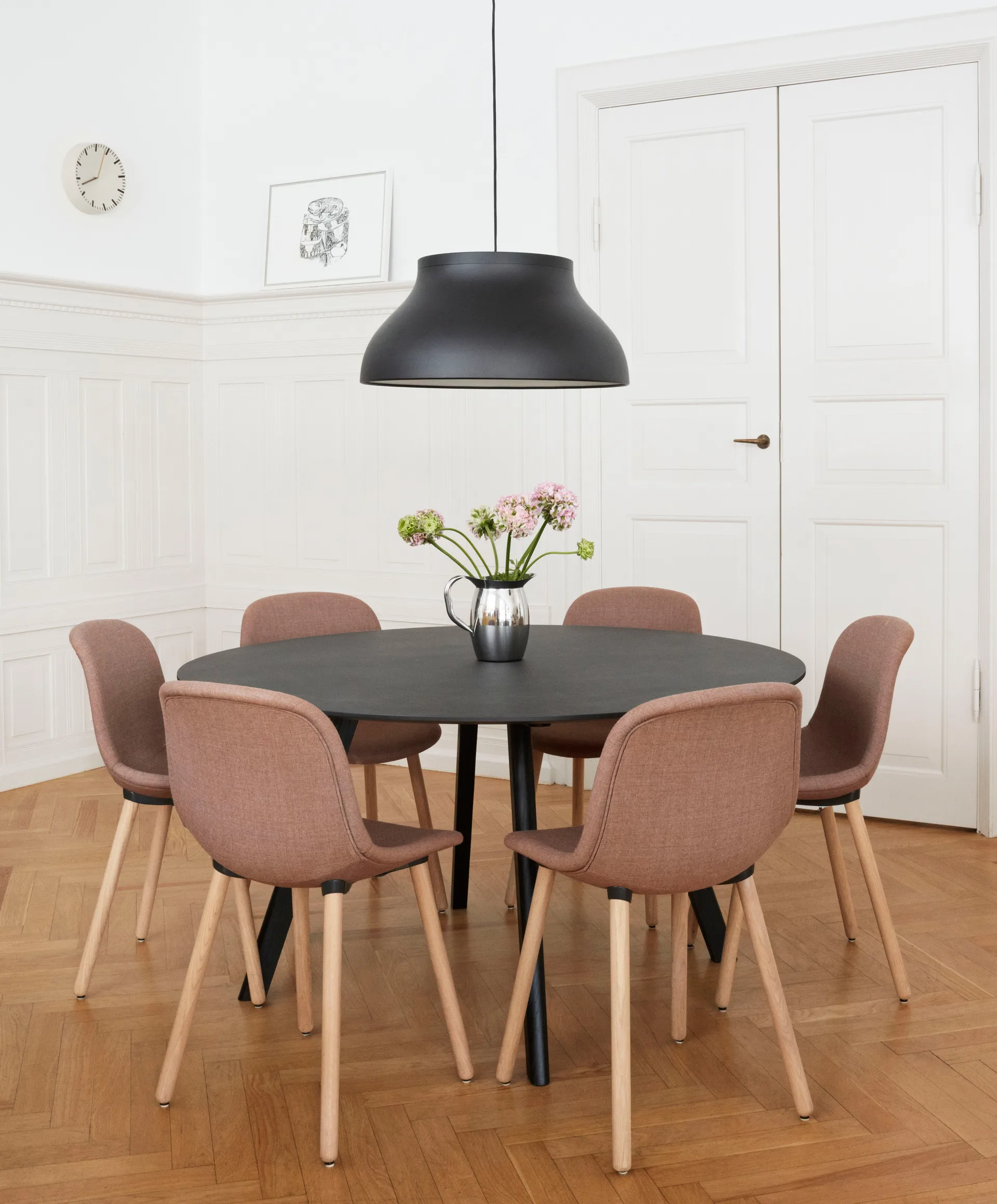 PC pendant riippuvalaisin L Ø60 cm, Soft black HAY