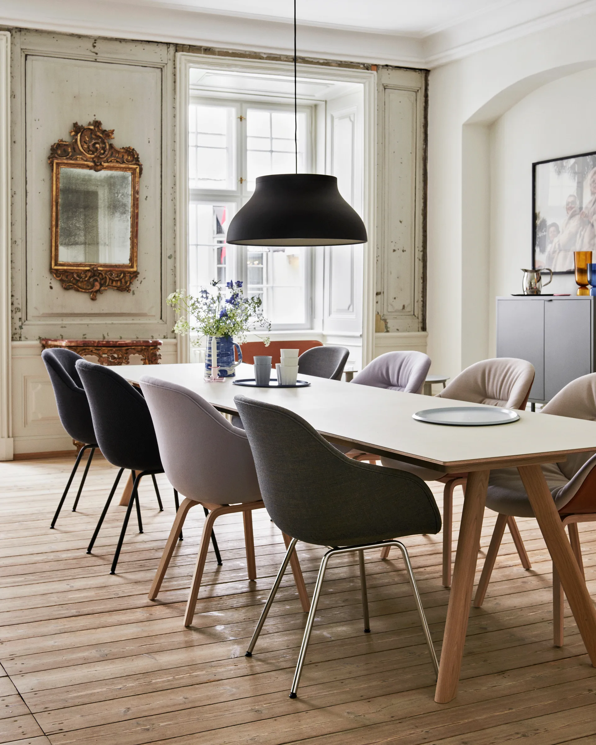 PC pendant riippuvalaisin L Ø60 cm, Soft black HAY