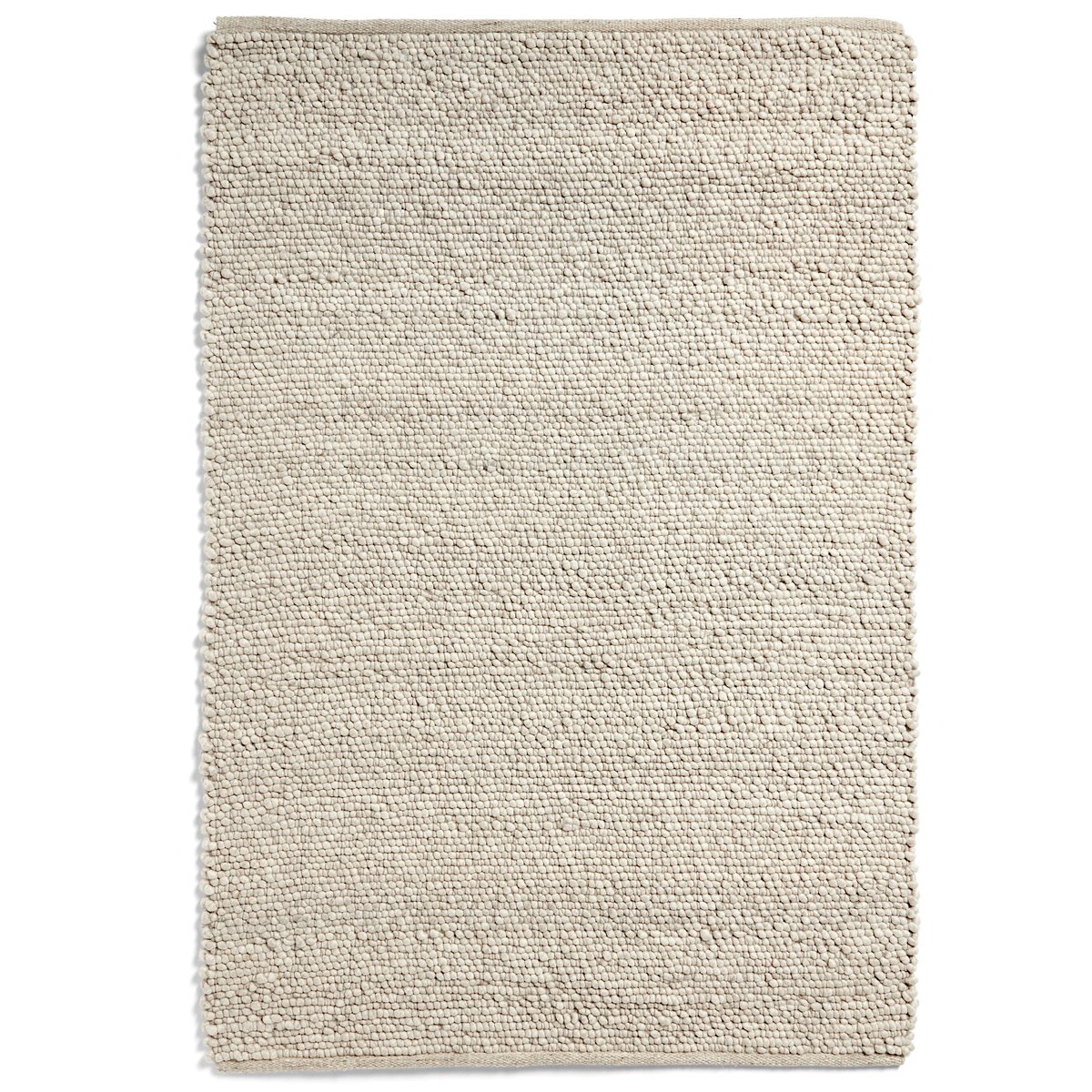 HAY Peas Random -villamatto 170x240 cm Soft grey | Skandinaavinen Sisustus | Villamatot | Harmaa