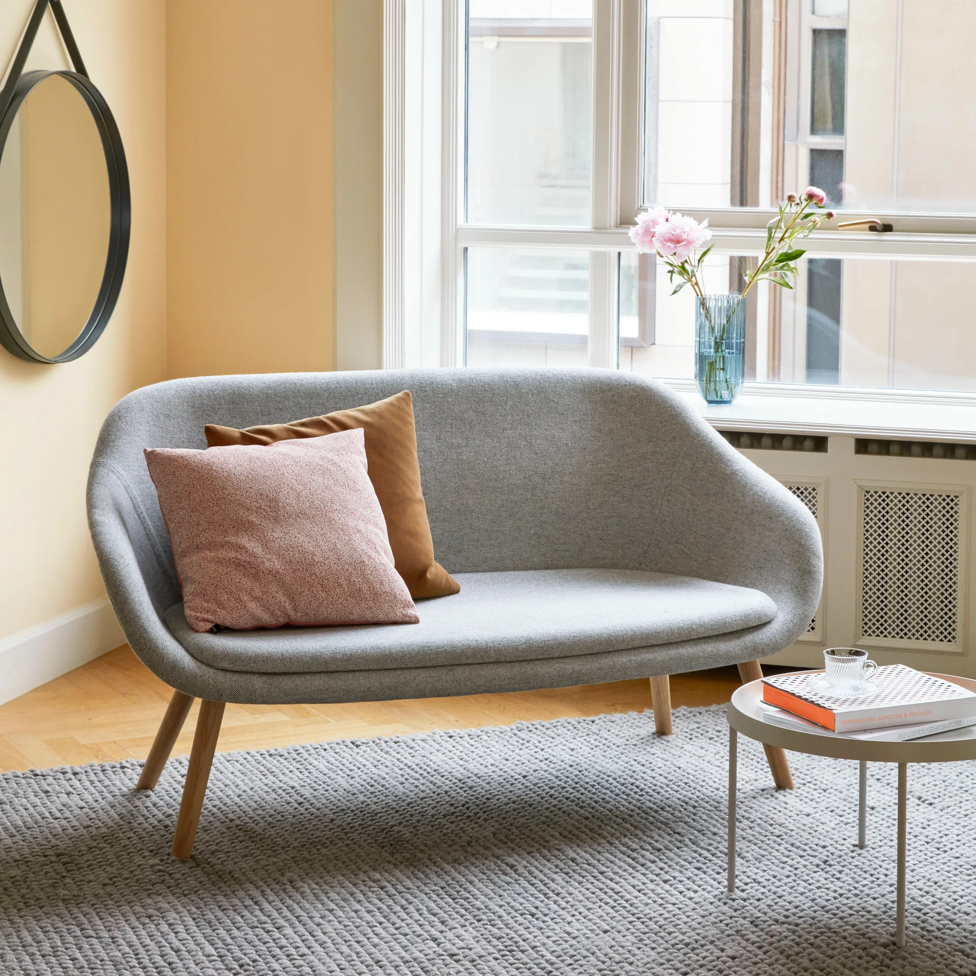 Peas villamatto 170x240 cm, Medium grey HAY