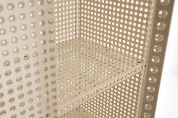 Perforated Cabinet kaappi large - Eggshell - HAY